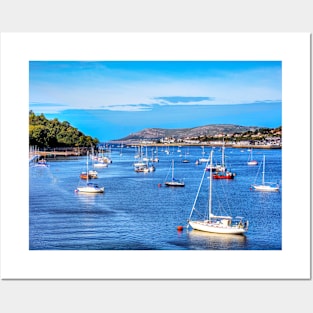 Conwy Harbour, Boats And Yachts, Wales Posters and Art